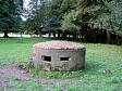 A rare example of a circular World War Two pillbox can be seen in Docking  © Norfolk Museums & Archaeology Service