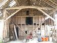 The interior of the 17th or 18th century timber framed barn at Primrose Farm in Shelton  © Norfolk County Council