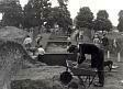 Excavations at Thetford Castle, 1962.  © Norfolk Museums & Archaeology Service