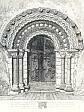 The Norman north doorway of St Margaret's Church, Hales  © Norfolk County Council