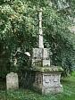 Gravestones in the churchyard of St John's Church, Mileham.  © Norfolk Museums & Archaeology Service