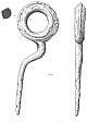 An Iron Age ring-necked pin from West Rudham  © Norfolk Museums & Archaeology Service and S. White