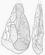A Palaeolithic handaxe from Plumstead  © Norfolk Museums & Archaeology Service