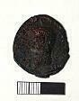 The obverse of a Roman as coin from the site of a Roman temple in Caistor St Edmund.  © Norfolk Museums & Archaeology Service. NWHCM 1929.152.11:A