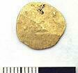 An Iron Age gold coin blank or flan for a quarter stater found at Snettisham.  © Norfolk Museums & Archaeology Service. NWHCM 1949.75.2:A