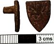 Medieval harness fitting from NHER 29401  © Norfolk County Council