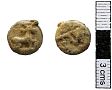Post-medieval token from NHER 34457  © Norfolk County Council