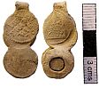 Post-medieval cloth seal from NHER 36823  © Norfolk County Council