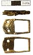 Medieval strap fitting from NHER 44066  © Norfolk County Council