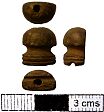 Early Saxon cruciform brooch 3 from NHER 25765  © Norfolk County Council