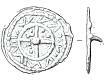 A medieval nummular brooch from West Rudham.  © Norfolk Museums & Archaeology Service