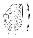 Late Saxon strap end from NHER 24003  © Norfolk County Council