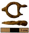 Middle/Late Saxon buckle from NHER 24003  © Norfolk County Council