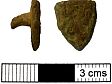 Medieval harness stud from NHER 41077  © Norfolk County Council