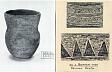 A complete Beaker period pot and a rubbing of the decoration. The pot was found in Kelling.  © Norfolk Museums & Archaeology Service