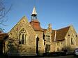 Old School, Thorham, a mid 19th century school built in the Gothic style in knapped flint with stone dressings.  © Norfolk Museums & Archaeology Service