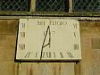 The sundial at St Peter's Church, Walpole St Peter.  © Norfolk Museums & Archaeology Service