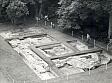 Excavation at St Mary's Augustinian Priory, Walsingham.  © Norfolk Museums & Archaeology Service