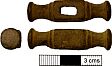 Post-medieval knife guard from NHER 35669  © Norfolk County Council