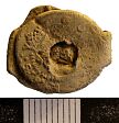 Post-medieval cloth seal from NHER 4084  © Norfolk County Council