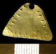 Early Saxon spangle from NHER 18849  © Norfolk County Council