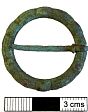 Medieval annular brooch from NHER 11351  © Norfolk County Council
