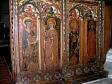 The rood screen in St John the Baptist's Church, Trimingham. Photograph from www.norfolkchurches.co.uk  © S. Knott