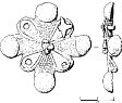 Medieval harness mount from NHER 9649  © Norfolk County Council