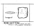 Late Bronze Age sword fragment 3 from NHER 7018  © Norfolk County Council
