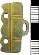 Early Saxon sleeve clasp from NHER 1600  © Norfolk County Council