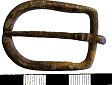 Medieval buckle from NHER 41359  © Norfolk County Council