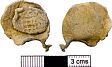 Post-medieval cloth seal from NHER 28498  © Norfolk County Council