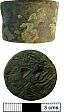Early Saxon bracteate patrix from NHER 29937  © Norfolk County Council