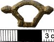 Medieval strap fitting 1 from NHER 24833  © Norfolk County Council
