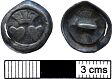 Post-medieval cufflink 1 from NHER 24833  © Norfolk County Council