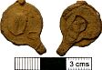 Post-medieval cloth seal from NHER 54145  © Norfolk County Council