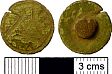 Early Saxon stud or mount from NHER 40302  © Norfolk County Council