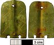 Medieval belt mount from NHER 29273  © Norfolk County Council