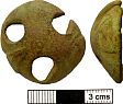 Late Saxon strap fitting from NHER 28851  © Norfolk County Council