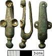 Early Saxon scabbard from NHER 30368  © Norfolk County Council