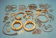 One of the torc hoards found at Snettisham.  © Norfolk Museums & Archaeology Service