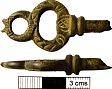 Post-medieval key from NHER 41920  © Norfolk County Council