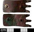 Medieval hinge from NHER 10197  © Norfolk County Council