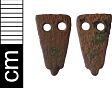 Middle/Late Saxon hooked tag from NHER 10197  © Norfolk County Council