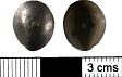 Post-medieval button from NHER 30022  © Norfolk County Council