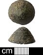 Post-medieval thimble from NHER 32108  © Norfolk County Council