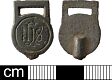Post-medieval hooked tag from NHER 35026  © Norfolk County Council