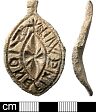 Medieval seal matrix from NHER 11789  © Norfolk County Council