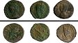 Part of a Roman coin hoard from NHER 31813  © Norfolk County Council