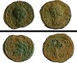 Part of a Roman coin hoard from NHER 31813  © Norfolk County Council